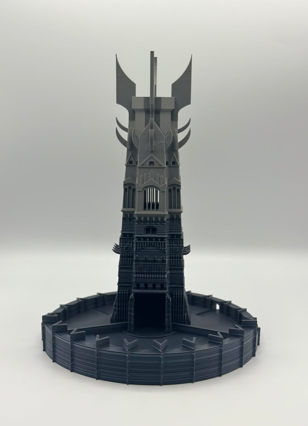 Gothic Dice Tower | 3D Printed Fortress Dice Roller for Tabletop Games – 9.5” Tall