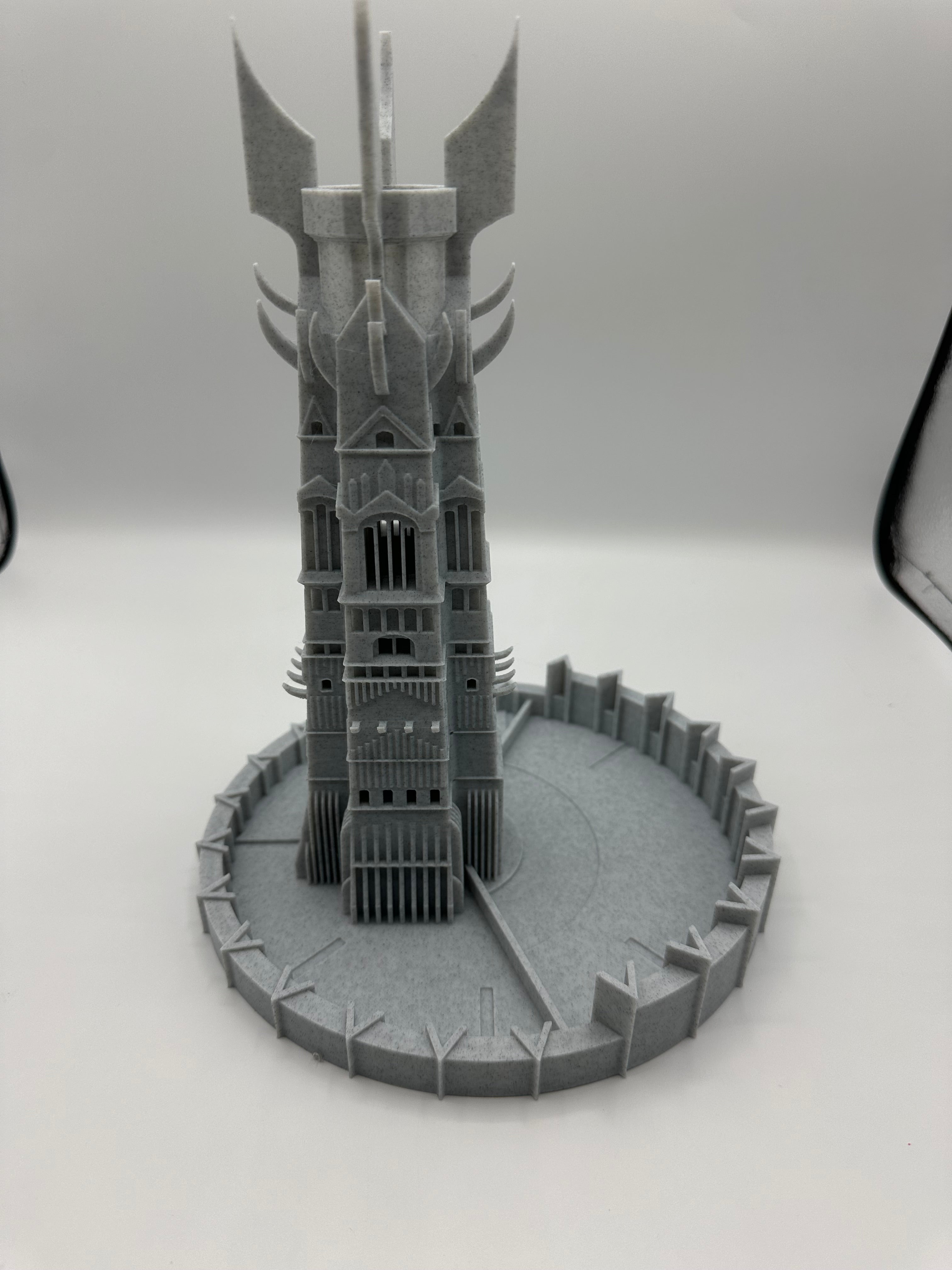 Gothic Dice Tower | 3D Printed Fortress Dice Roller for Tabletop Games – 9.5” Tall
