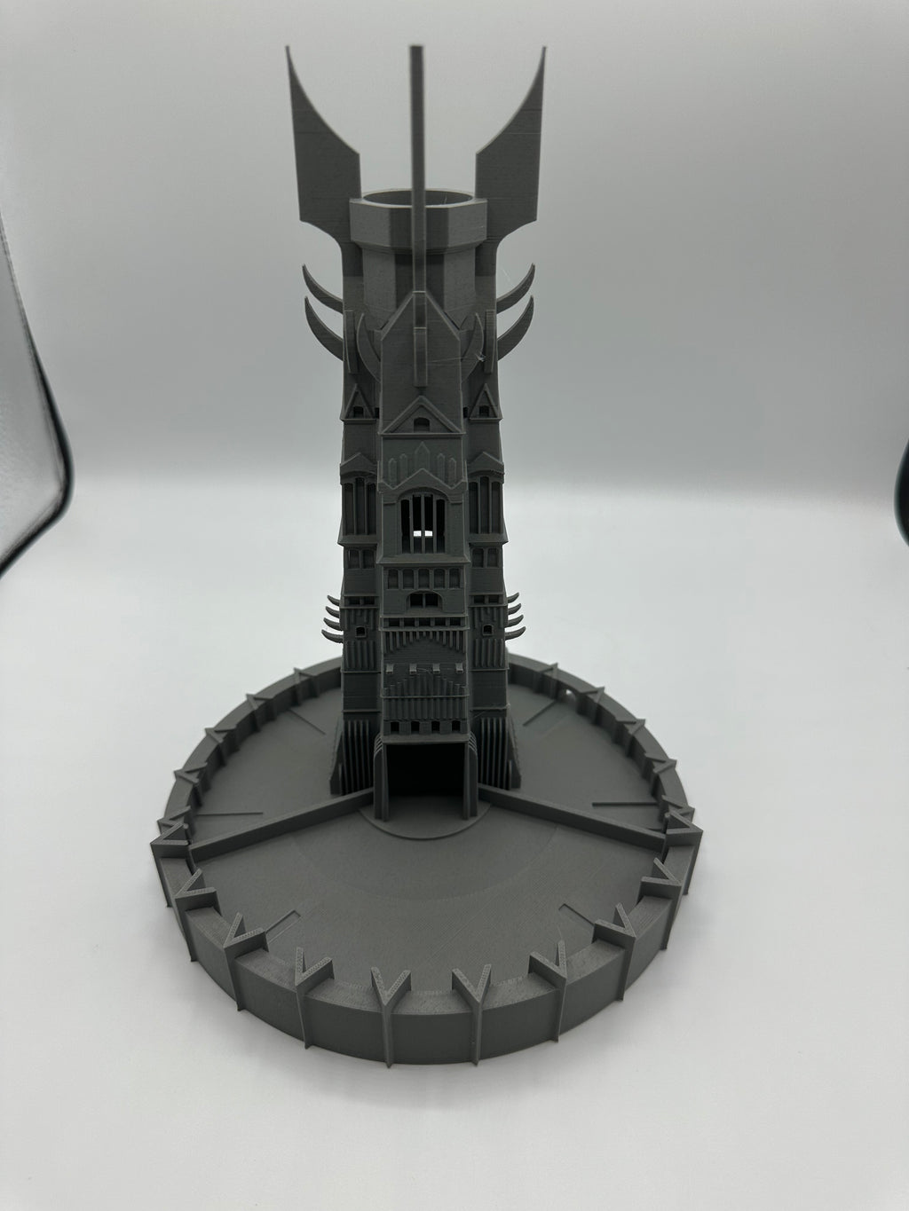 Gothic Dice Tower | 3D Printed Fortress Dice Roller for Tabletop Games – 9.5” Tall