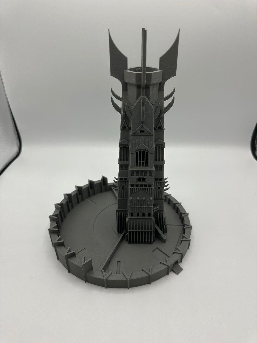 Gothic Dice Tower | 3D Printed Fortress Dice Roller for Tabletop Games – 9.5” Tall