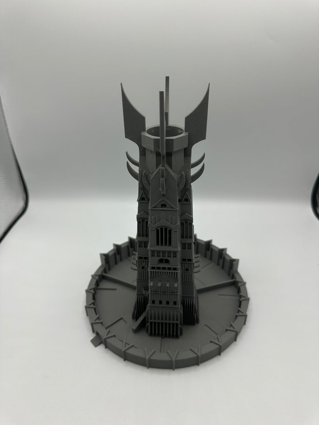 Gothic Dice Tower | 3D Printed Fortress Dice Roller for Tabletop Games – 9.5” Tall